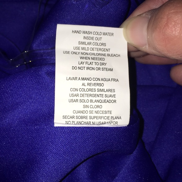 Speechless Blue Dress - Picture 5 of 6